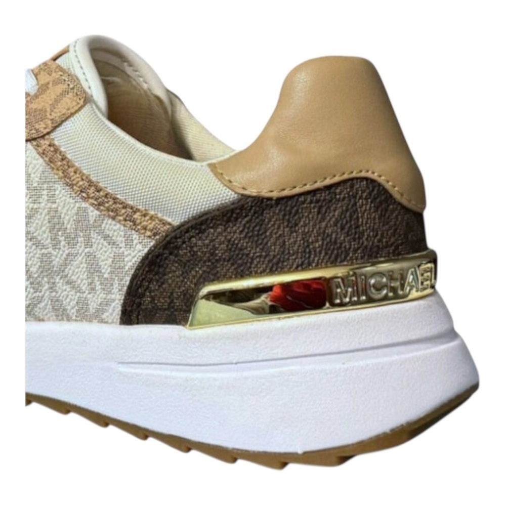 Michael Kors Monique MK Monogram Sneakers Woman - Picture 3 of 6